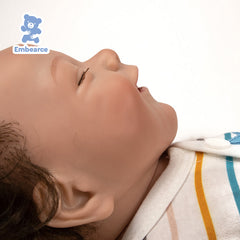Lilac & Ash - 45 cm (18") Lifelike Reborn Baby Dolls with Soft Silicone-Like Vinyl Body