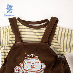 Cute Reborn Baby Doll Outfits | Fits 55cm(22 Inch) Dolls | 0-3 Month Real Baby Size Clothing